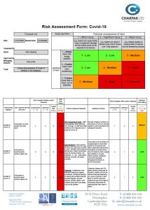 Covid-19 Risk Assessment – Packaging designers & manufacturers I ...